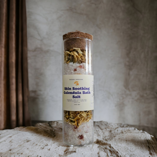 Skin Soothing Calendula Bath Salts