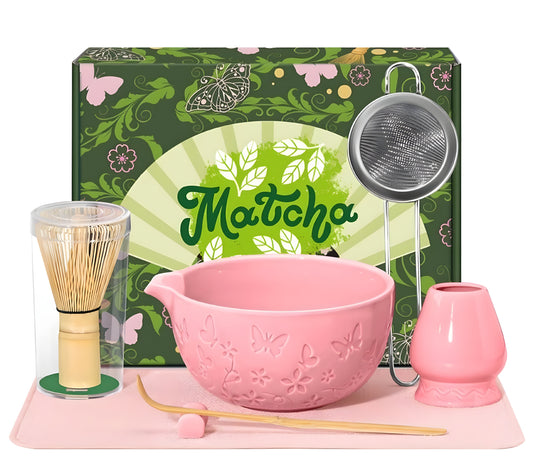 7 Piece Matcha Set Pink
