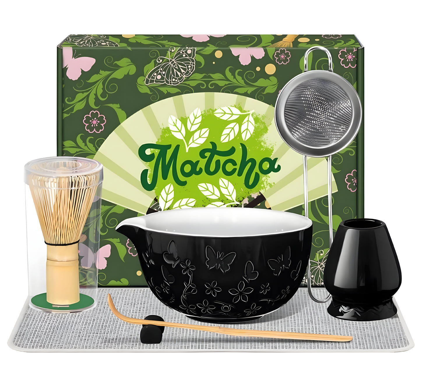 7 Piece Matcha Set Black