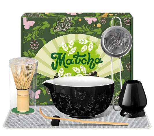 7 Piece Matcha Set Black
